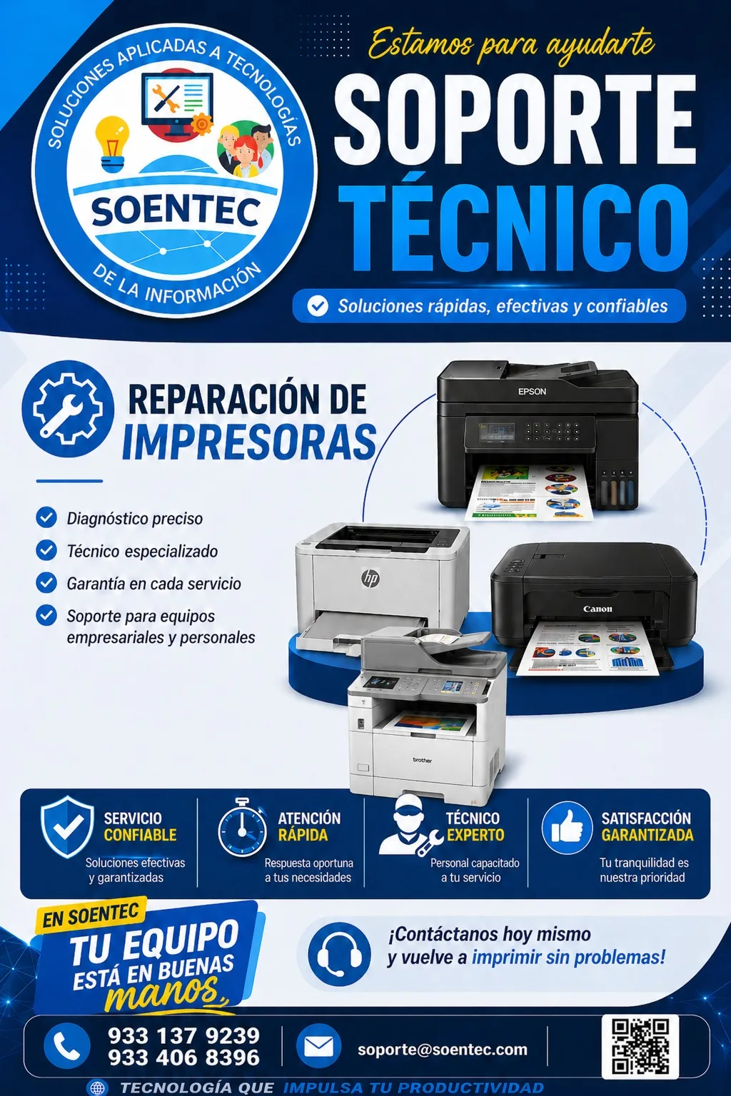 Soporte de Impresoras SOENTEC